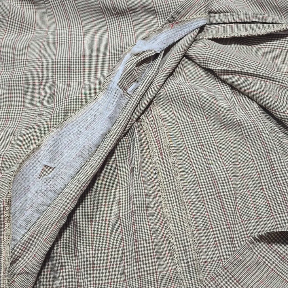 Vintage 90s Gap Plaid Vest Styke Dress Size 4